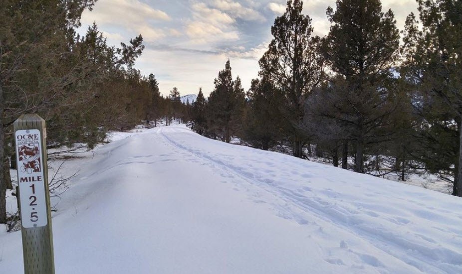 OC&E Woods Line State Trail, Oregon, USA